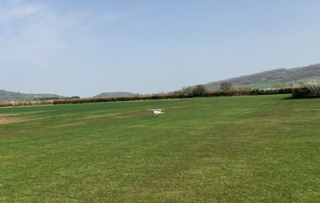 Harry's Jungemeister touching down after a successful maiden